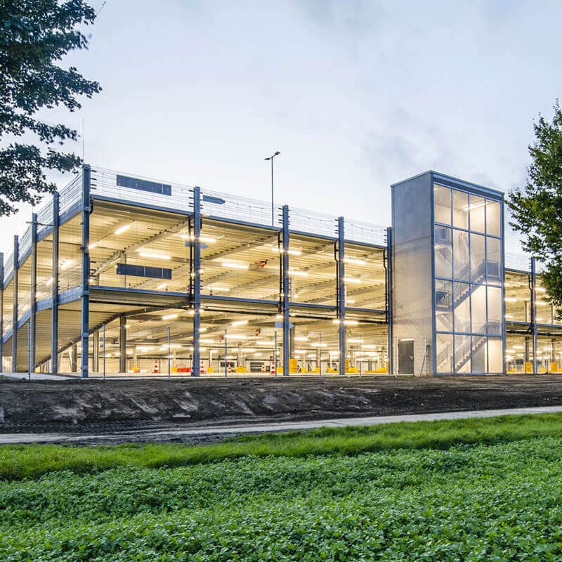 Parkings démontables et recyclables